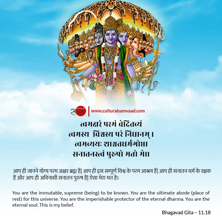 श्रीमद्भगवद्गीता 11.18