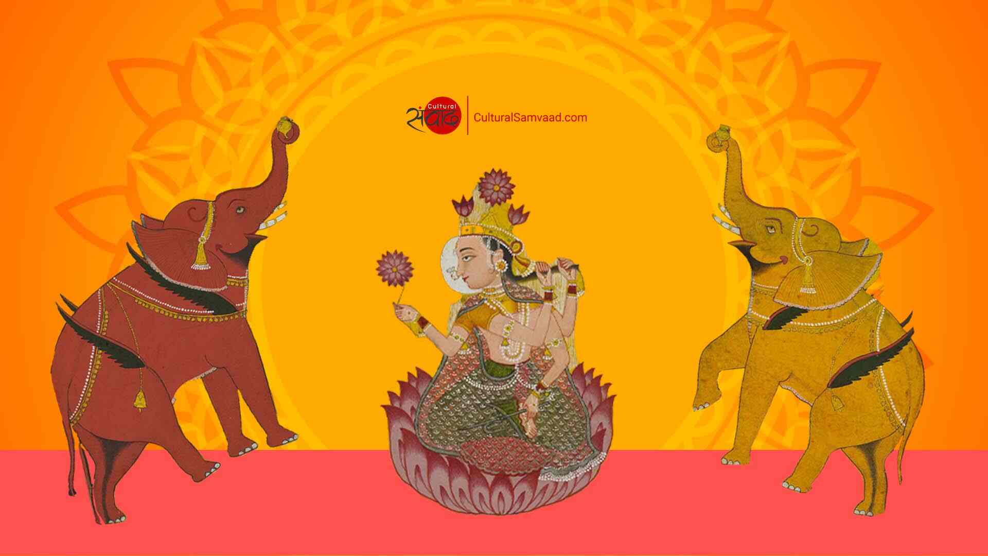 Diwali Greetings Lakshmi Diya