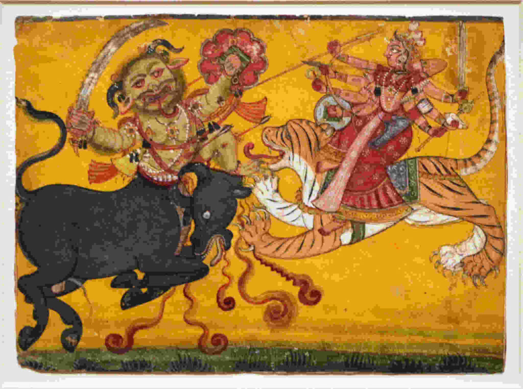 Durga Mahishasura mardini 