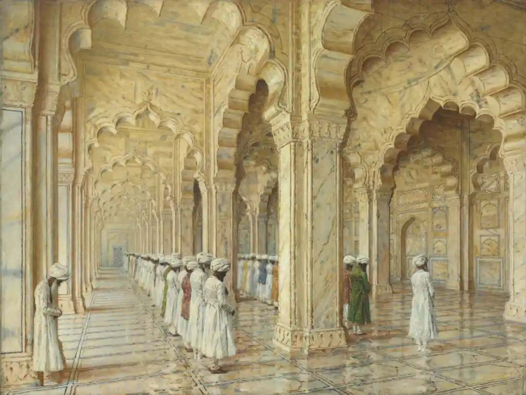 ‘The Pearl Mosque in Agra’ - Vasily Vereshchagin