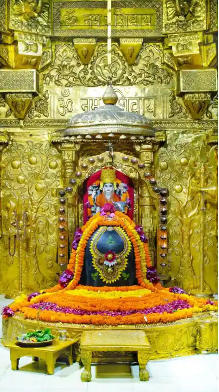 Shivalinga at main Somnath Temple, Gujarat