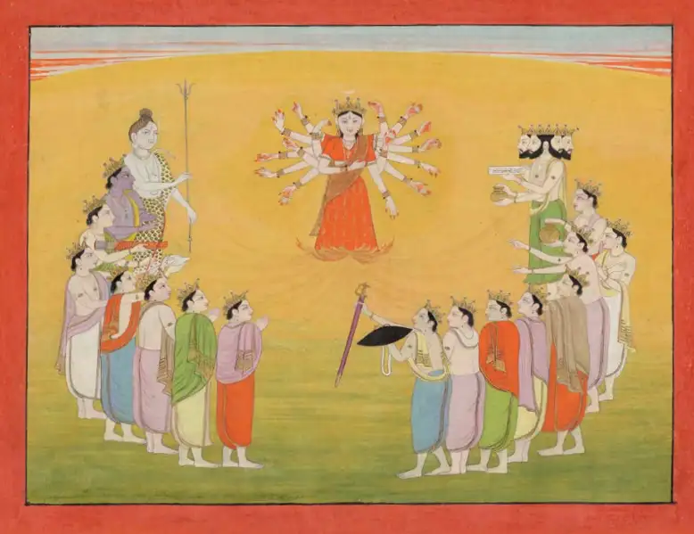 Birth or Formation of Durga